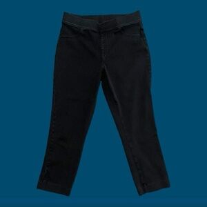 Time&Tru black capri jeggings size women’s L (12-14)